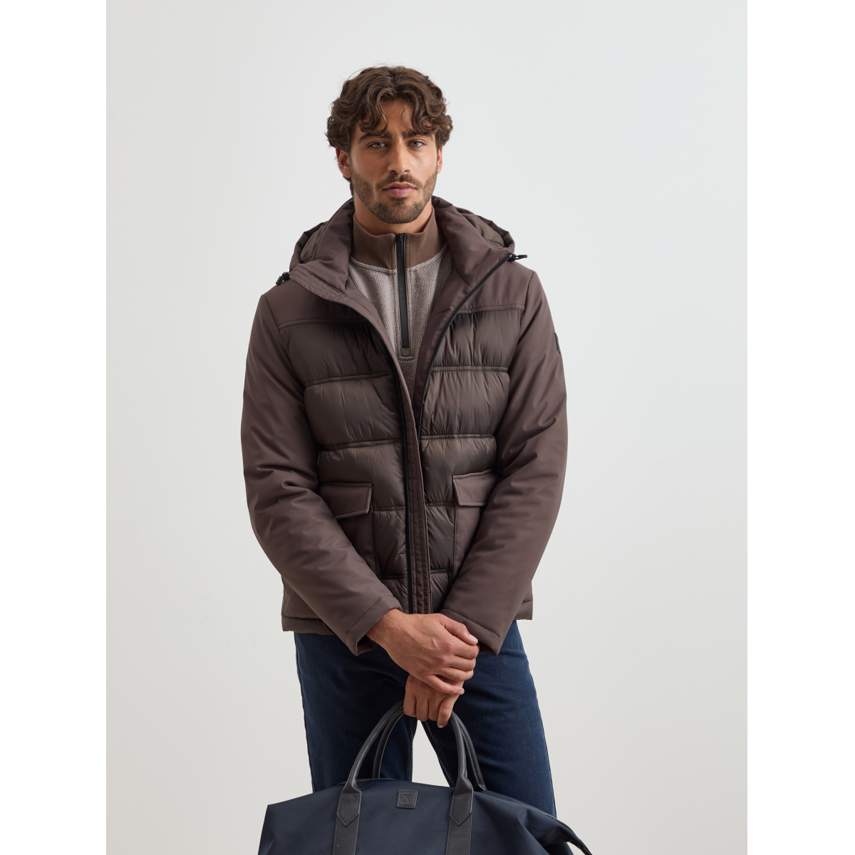 Quantino Jacket Quilted jacket with hood - D004698_899 - Decenio