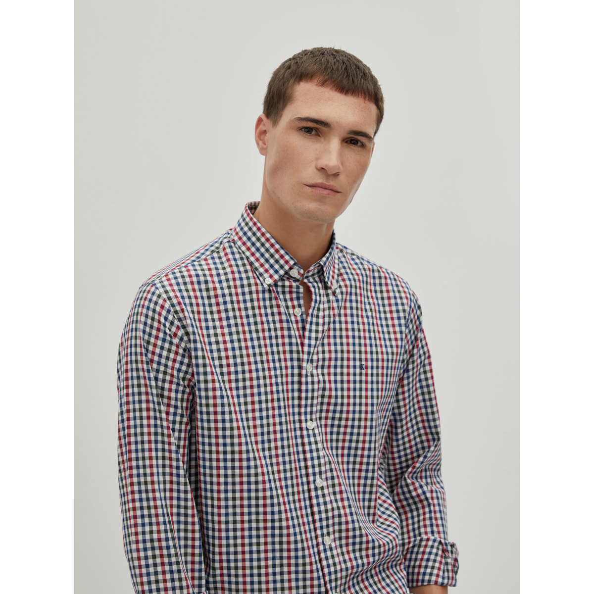 Camisa cuadrada regular fit D001535_365 Decenio