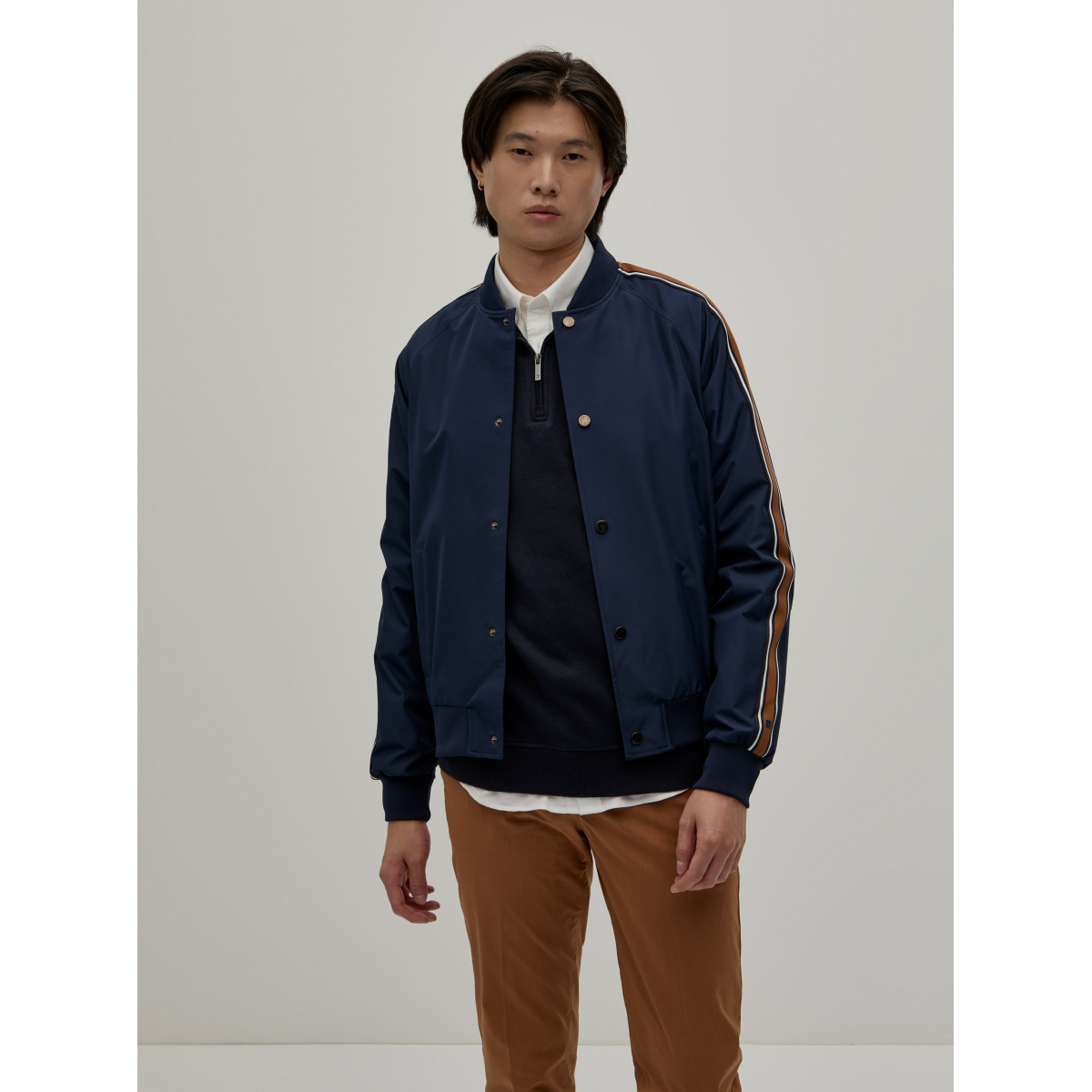 2010211 Navy Blue Jacket